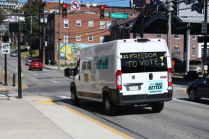 Residents, representatives rally and relay for voting rights